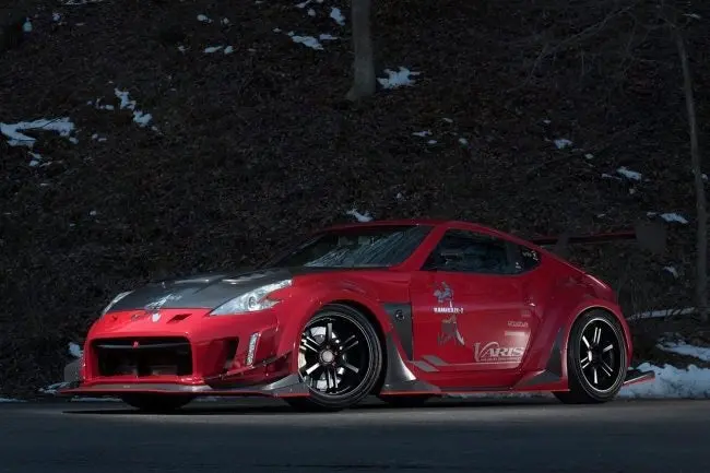 Varis Carbon Canards (For Varis Kamikaze-Z Widebody Kit) For Z34 Nissan 370Z [Vani-303] 1