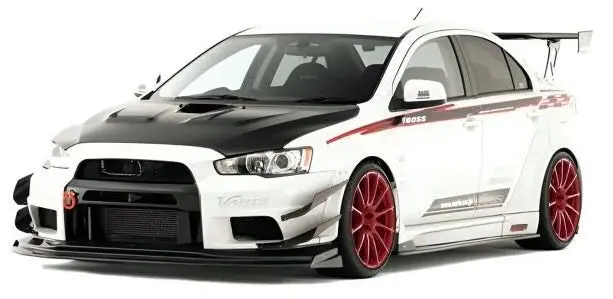 Varis Version 1 Widebnody Aero Kit For Cz4a Mitsubishi Lancer Evolution X [Vami-150 / Vami-151 / Vami-153] 1