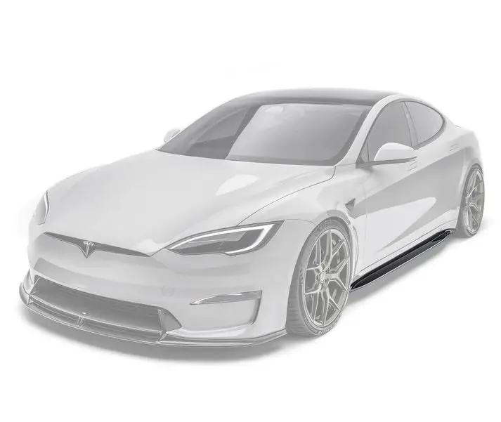 Adro Tesla Model S Plaid Prepreg Side Skirts 1