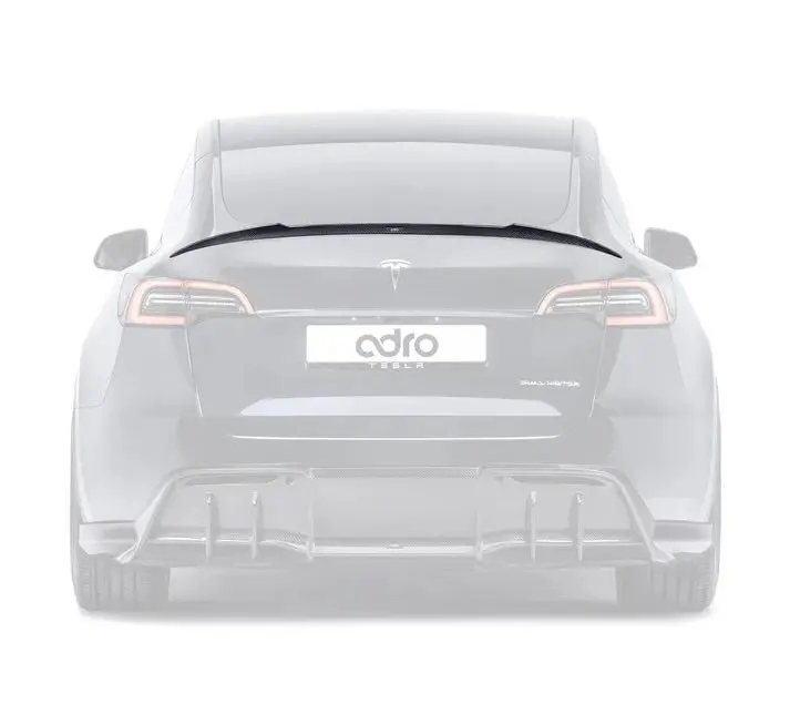 Adro Tesla Model Y Premium Prepreg Carbon Fiber Spoiler V1 1