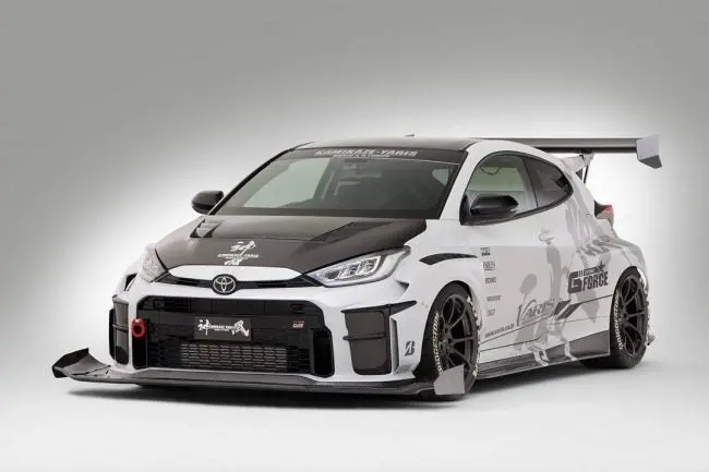 Varis Carbon + Kamikaze Widebody Kit For Xp210 Toyota Gr Yaris [Vato-380] 1