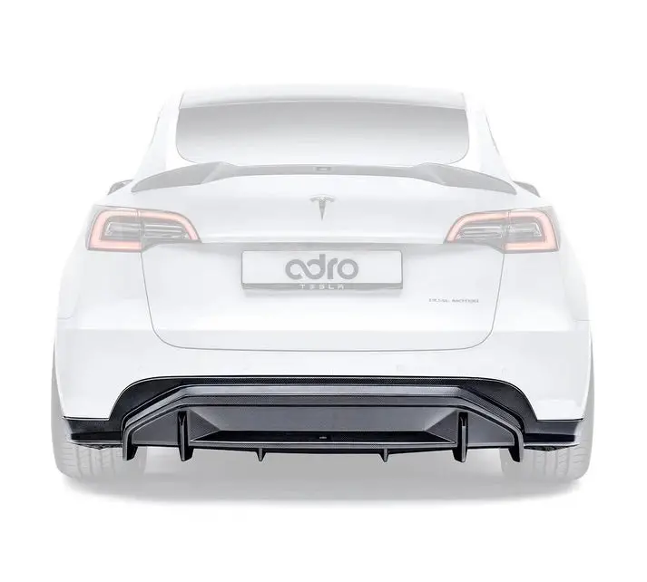 Adro Tesla Model Y Carbon Fiber Rear Diffuser V2 1