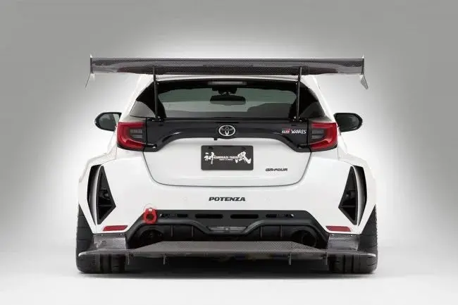 Varis Kamikaze Carbon + Fiber Gt-Wing For Xp210 Toyota Gr Yaris [Vato-406] 1