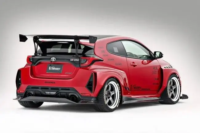 Varis Kamikaze Street Rear Bumper Duct Cover For Xp210 Toyota Gr Yaris [Vato-389] 1