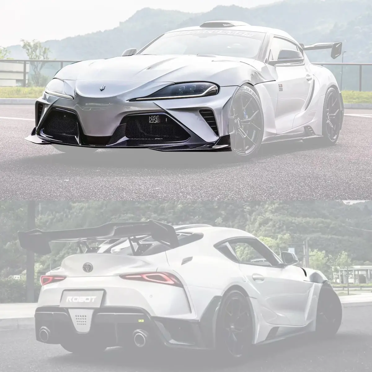 Robot Craftsman "Hyperion" Narrow Body Front Bumper & Lip For Toyota Gr Supra 2020+ 1