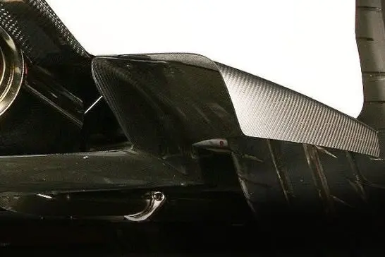Varis Carbon Side Splitter Fins (For Varis Rear Diffuser) For Ct9a / Ct9w Mitsubishi Lancer Evolution Ix & Evolution Ix Wagon [Vami-099] 1
