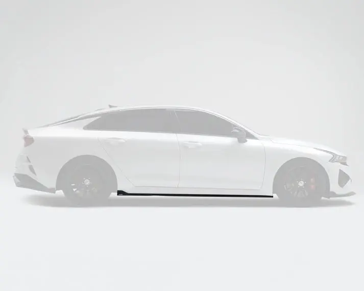 Adro Kia K5 Dl3 Carbon Fiber Side Skirts 1