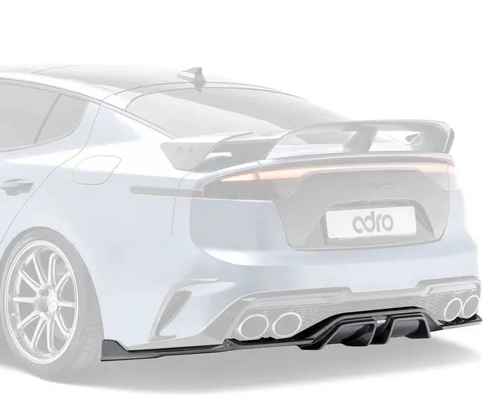 Adro 2022 Kia Stinger Carbon Fiber Rear Diffuser V3 1