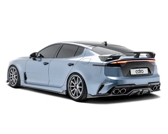 Adro Kia Stinger Carbon Fiber Spoiler V3 1