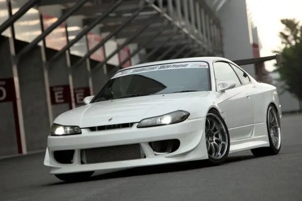 Vertex Ridge Widebody Kit (Large Canards, No Fender Vents) For 1999-2002 Nissan S15 Silvia 1