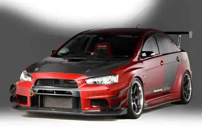 Varis Cooling Bonnet Hood Ver.1 For Cz4a Mitsubishi Lancer Evolution X [Vbmi-116 / Vbmi-117 / Vbmi-119] 1