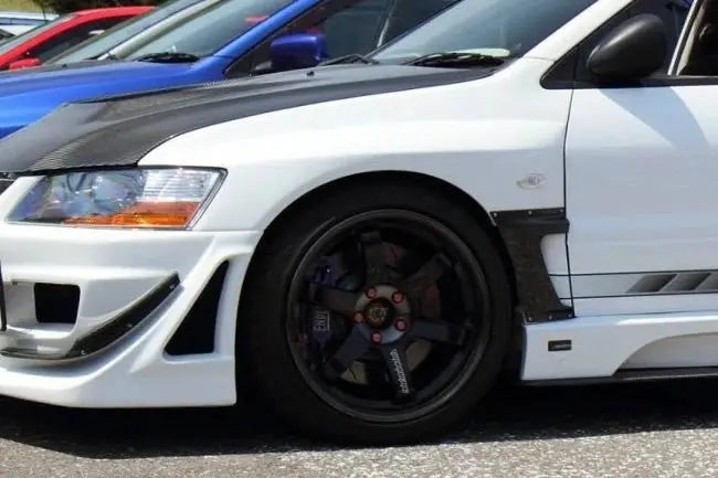 Varis Aero Gt Fenders For Ct9a Mitsubishi Lancer Evolution Viii & Evolution Ix [Vami-054] 1