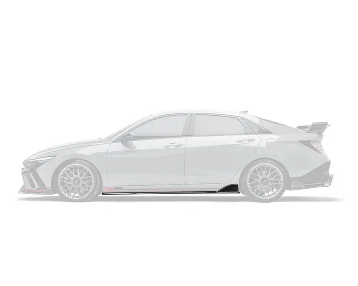 Adro Hyundai Elantra N Pe Carbon Fiber Side Skirts V2 1