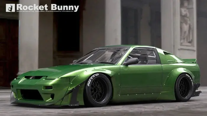 Rocket Bunny 180Sx Aero (V2) - Nissan  240Sx / 180Sx (Rps13) -Full Kit In Stock 1