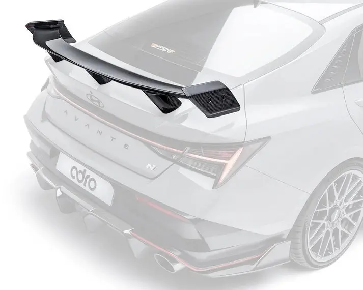 Adro Hyundai Elantra N Carbon Fiber Spoiler V2 1