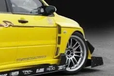 Varis Carbon Side Air Panel (For Varis Time Attack Front Wide Fender) For Ct9a Mitsubishi Lancer Evolution Viii [Vami-073] 1