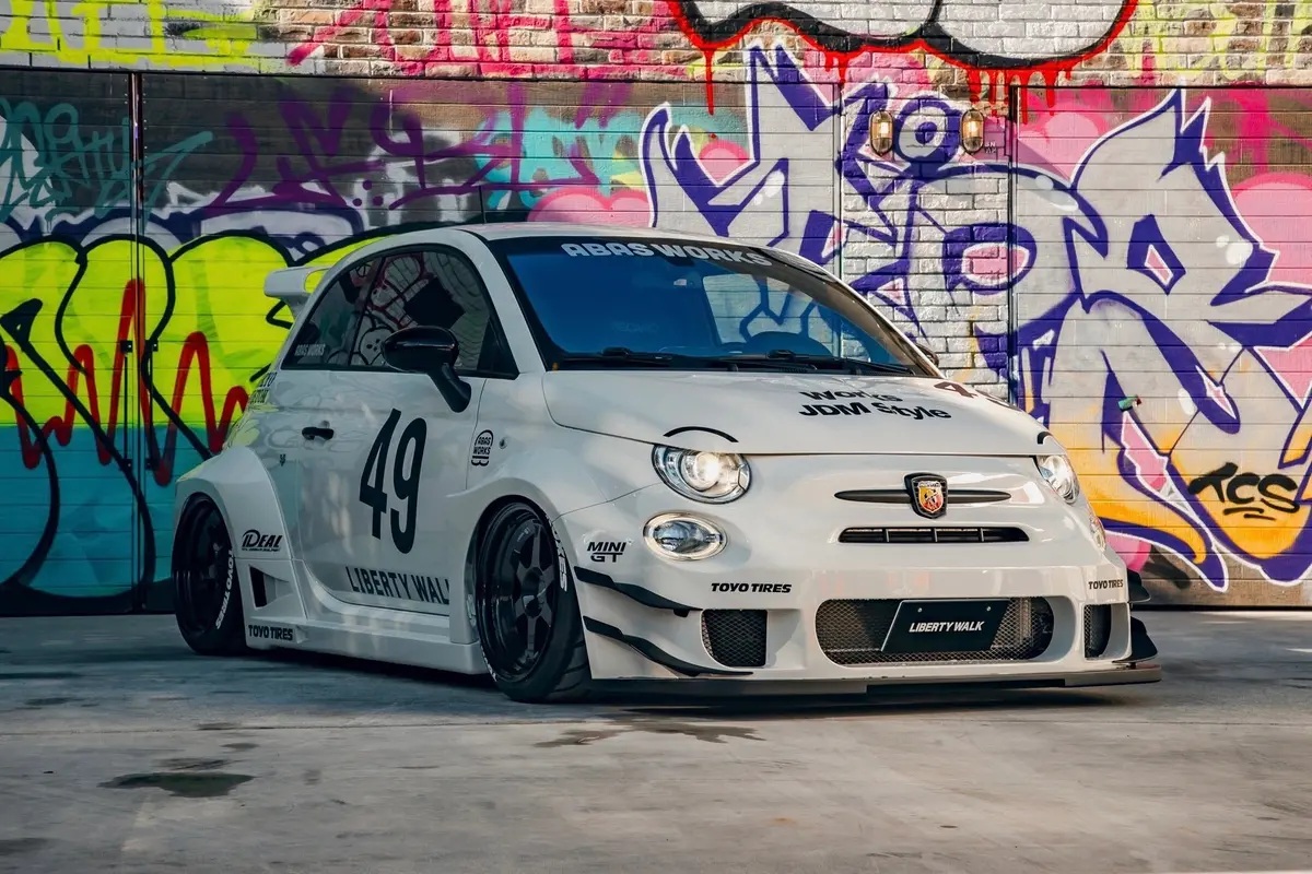Lb Works X Abas Works Abarth 595 1