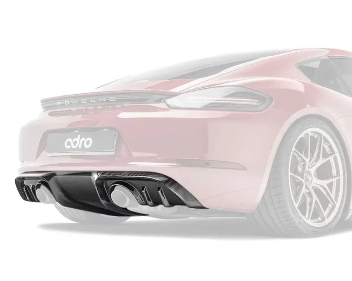 Adro Porsche 718 Prepreg Rear Diffuser 1