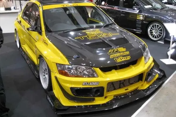 Varis Time Attack Side Skirts & Carbon Big Underboard For Ct9a Mitsubishi Lancer Evolution Viii [Vami-081] 1