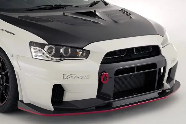 Varis 17' Ultimate Front Bumper Ver.3 & Front Lip For Cz4a Mitsubishi Lancer Evolution X [Vami-224 / Vami-225] 1
