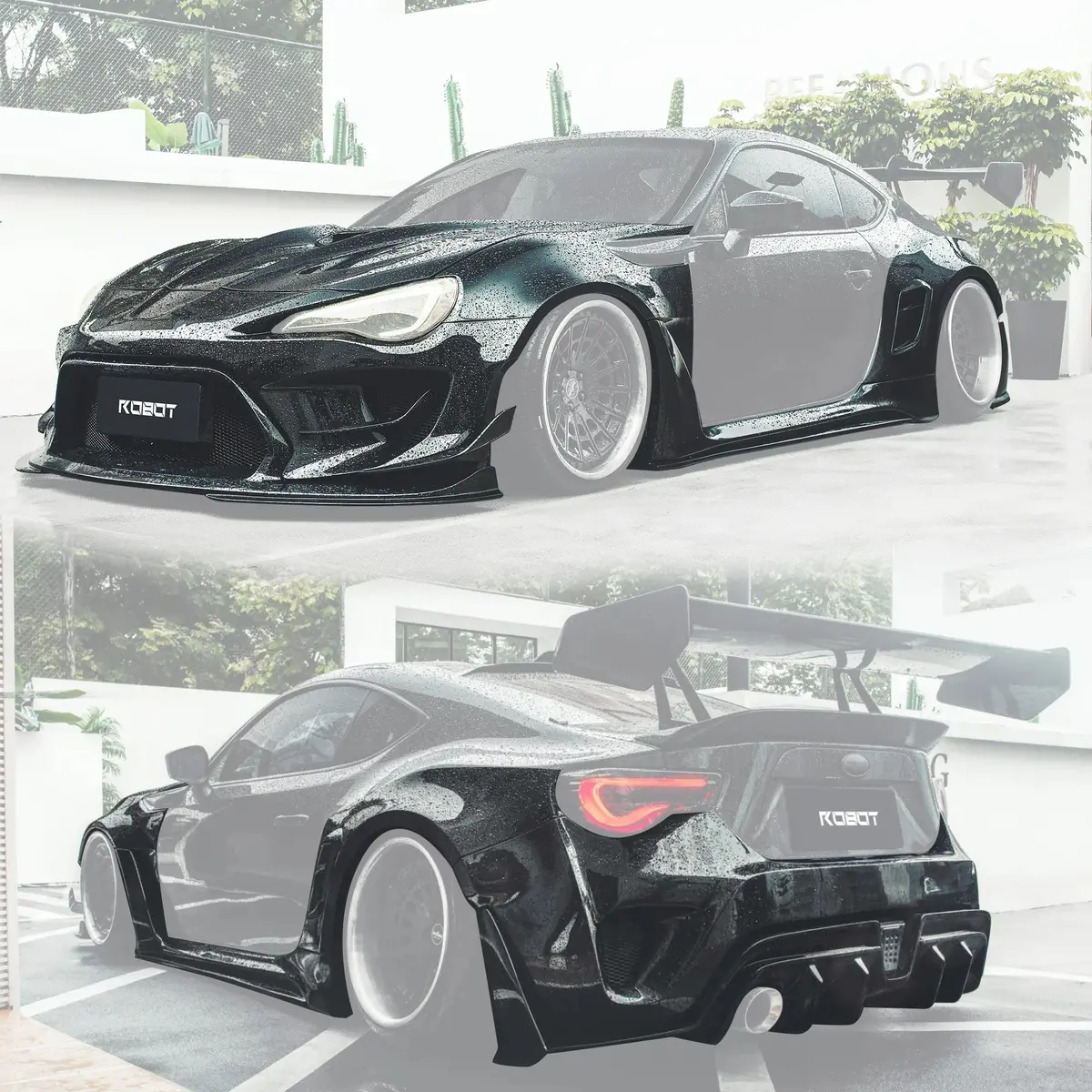 Robot Craftsman Hood For Toyota Gt86 /  Scion Fr-S / Subaru Brz 1