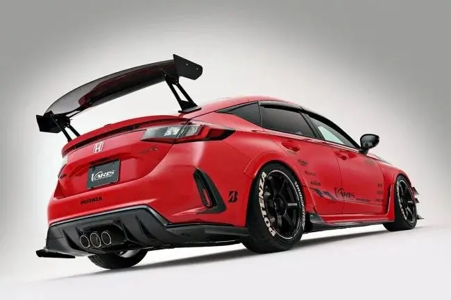 Varis Arising-1 Evo Carbon + Gt Wing For Fl5 Honda Civic Type R [Vaho-111] 1