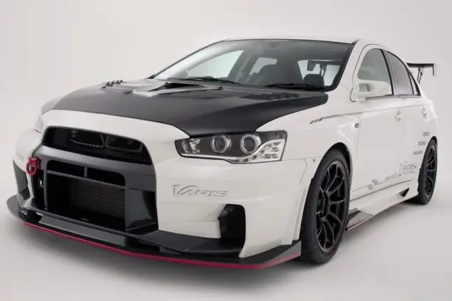 Varis Ultimate Front Fender & Extension Cover For Cz4a Mitsubishi Lancer Evolution X [Vami-218 / Vami-219] 1