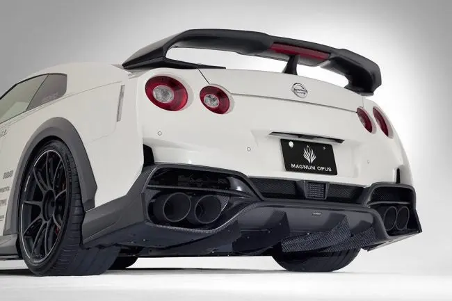 Varis Magnum Opus '19 Rear Bumper Ver.2 For Eba-R35 Nissan Gt-R [Vani-247C] 1