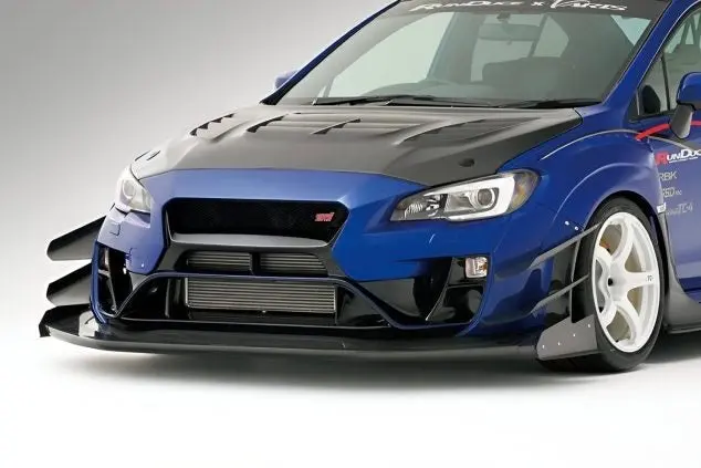 Varis Circuit Version Double Canard Set For Va Subaru Wrx / Sti [Vasu-226] 1