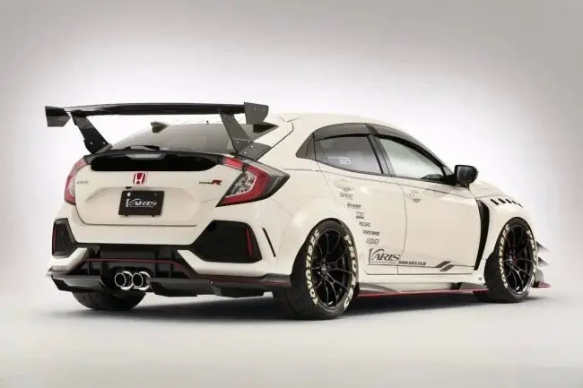 Varis 1580Mm Carbon Fiber Gt Wing For Fk8 Honda Civic Type R [Vaho-047] 1