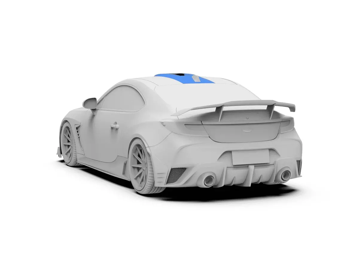 Robot Craftsman "Shinning" Roof Scoop For Toyota Gr86 Subaru Brz 1