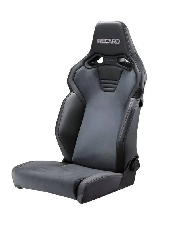 Recaro Sr-C Ut100 Cg Bk Ultra Suede Charcoal Gray Artificial Leather Black 1
