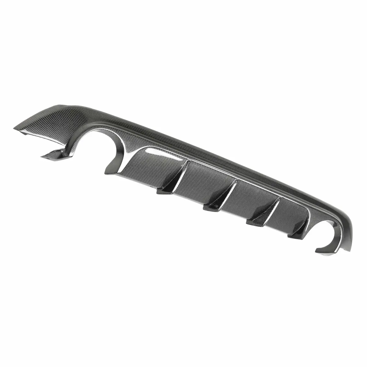 Tb-Style Carbon Fiber Rear Lip For 2017-2022 Infiniti Q60 1