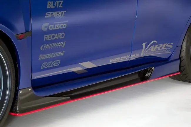 Varis Arising-Ii Side Skirt And Side Air Shroud Set For Va Subaru Wrx / Sti [Vasu-204 / Vasu-205] 1