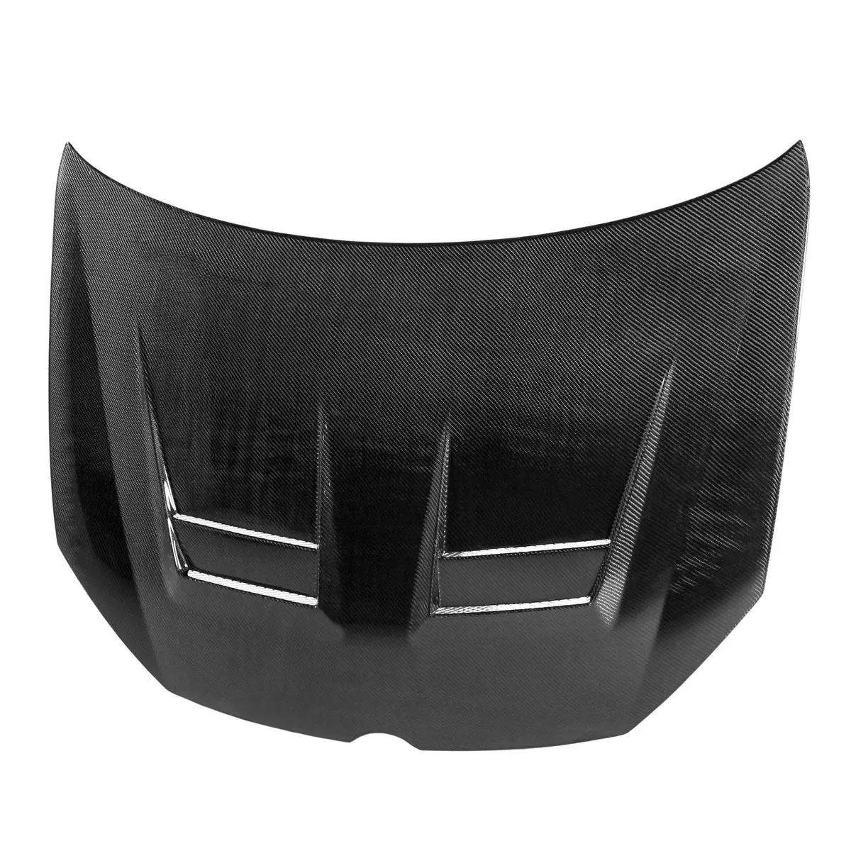 Dv-Style Carbon Fiber Hood For 2010-2014 Vw Golf / Gti 1