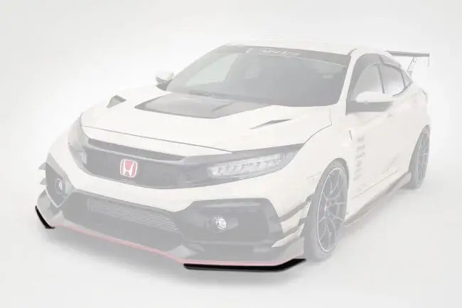 Varis Arising-Ii Bumper Lip Guard Set For Fk8 Honda Civic Type R [Vaho-022] 1