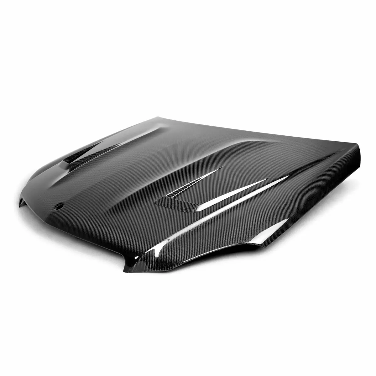 Gt-Style Carbon Fiber Hood For 2012-2014 Mercedes Benz C-Class (Does Not Fit C-63) 1