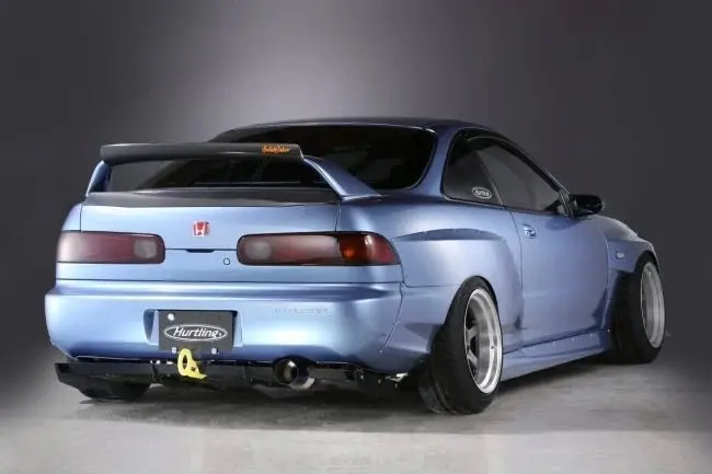 Varis Solid & Joker Carbon Gurney Flap For Dc2 Honda Integra Type R [Ha-H006] 1