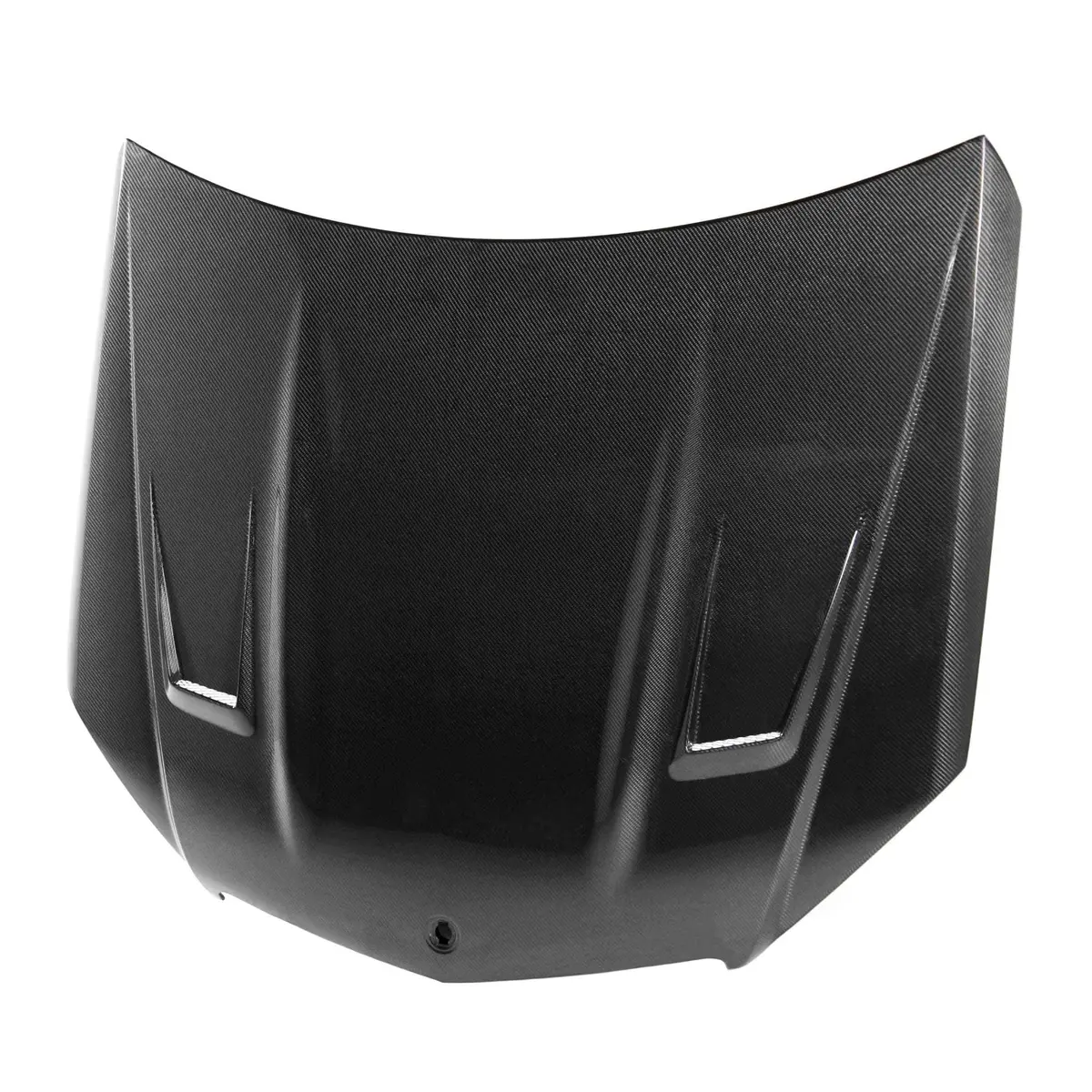 Gt-Style Carbon Fiber Hood For 2008-2011 Mercedes Benz C63 (Does Not Fit Standard C-Class) 1