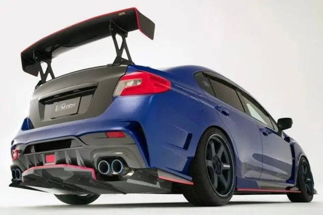 Varis 1600Mm Euro Edition Wing For Va Subaru Wrx / Sti [Vgw03-160Hb1-C & Vgw-S02f / Vgw03-160Hb1-Ac & Vgw-S02f] 1