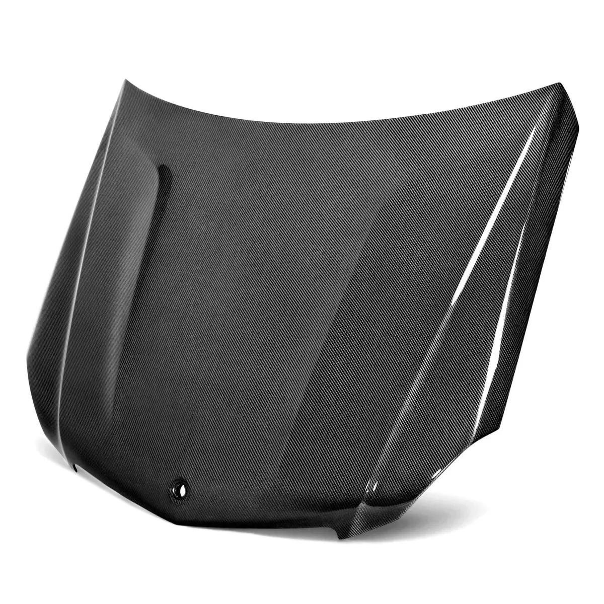 Oe-Style Carbon Fiber Hood For 2012-2015 Mercedes Benz C63 1