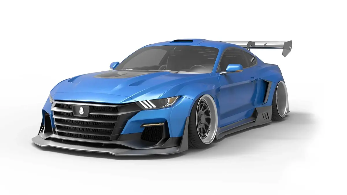 Robot Craftsman "Dawn" Widebody Kit For Mustang S550 S550.1 2015-2017 2