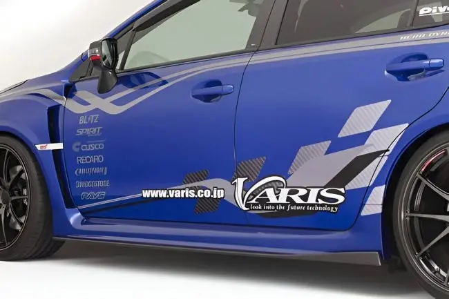 Varis Arising-I Side Underboard Set For Va Subaru Wrx / Sti [Vasu-166] 1