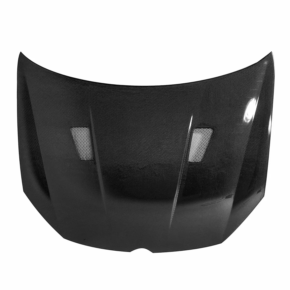 Tm-Style Carbon Fiber Hood For 2010-2014 Vw Golf / Gti 1