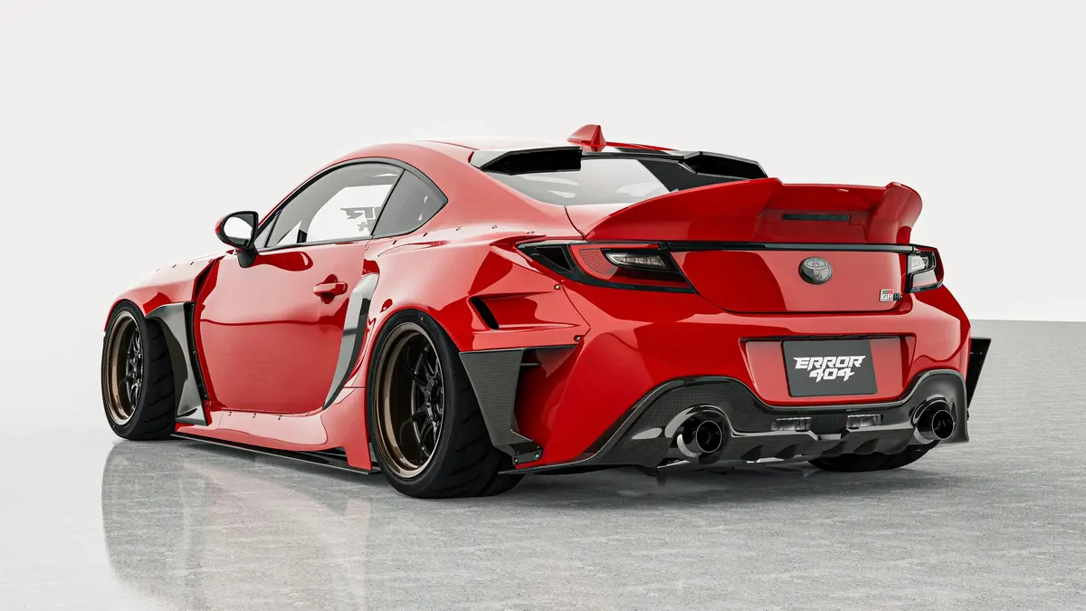 Err 404 Trunk Spoiler For Toyota Gr86 Zn8 / Subaru Brz Zd8 1