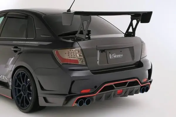 Varis Ultimate Rear Bumper For 2008-2014 Subaru Wrk Sedan Gvb [Vasu-159] 1