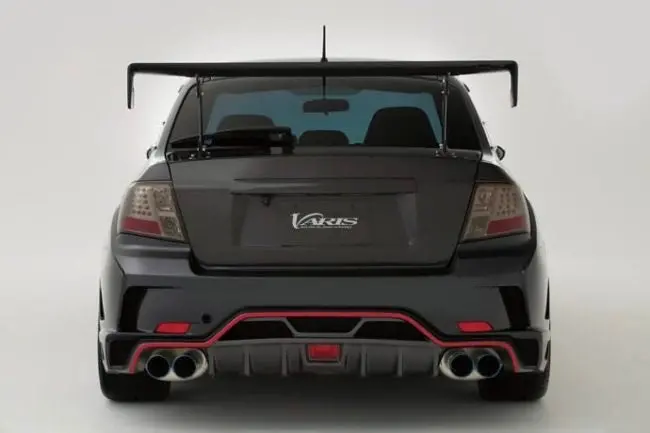 Varis Ultimate Rear Diffuser (Varis Bumper) For 2008-2014 Subaru Wrx Sedan Gvb [Vasu-175 / Vasu-176] 1