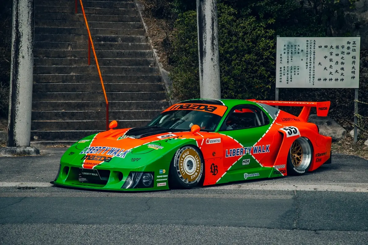 Lb-Works Super Silhouette Mazda Fd3s Rx-7 1