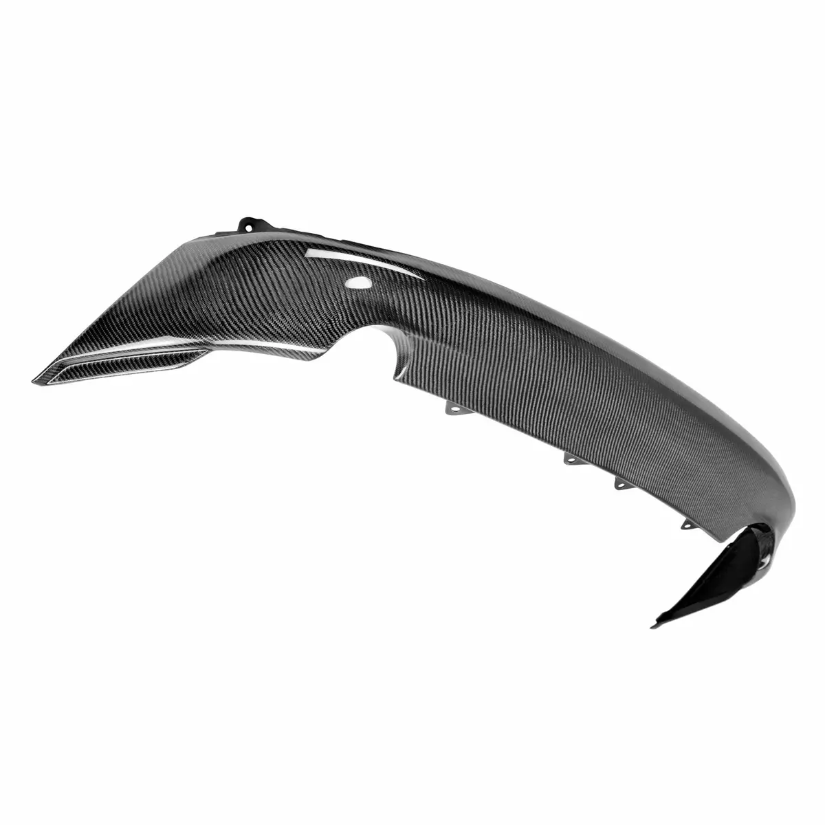 Oem-Style Carbon Fiber Rear Lip For 2014-2016 Lexus Is 250/350 1