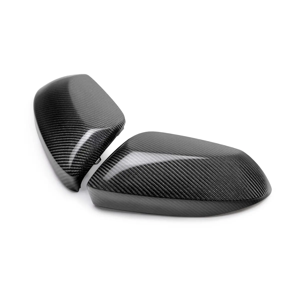 Carbon Fiber Mirror Caps For 2019-2024 Toyota Corolla Hatchback / Gr Corolla 1